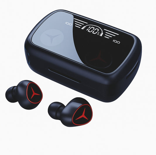 Audífonos Bluetooth M66 Pro – Estilo Gamer con Pantalla LED y Sonido Envolvente